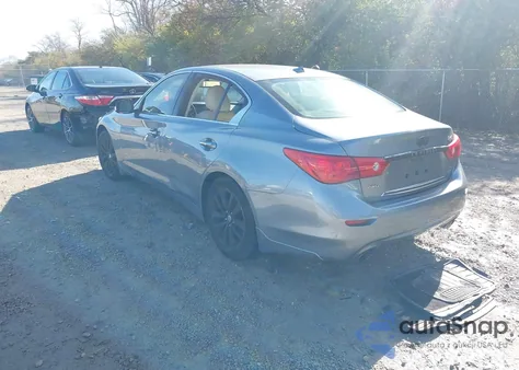 2015 Infiniti Q50 Premium z USA, uszkodzony, nr VIN JN1BV7AR1FM395178